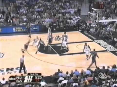 Jason Kidd (30/7/3) vs Spurs [Game 2] '03