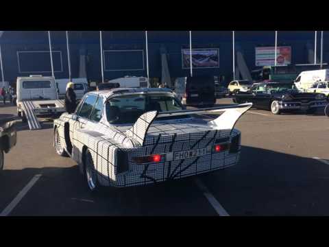 BMW E9 3.0 CSL "Batmobile" Loud revs