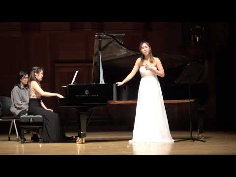 American Art Song｜6 Elizabethan Songs (D. Argento)｜Soprano Hannah Cho, Piano Jiwon Yang