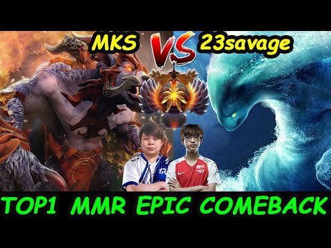 23savage Morphling vs MKS Ursa -  Epic Comeback Morph Master Dota 2 pro Gameplay Top1 Server SEA