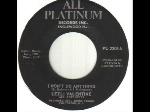 Lezli Valentine I Won't Do Anything