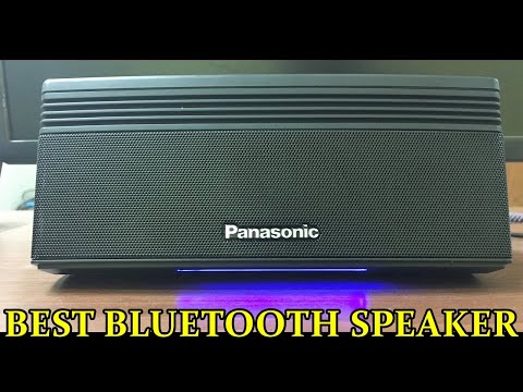 Panasonic Portable Bluetooth Speaker Unboxing & Review