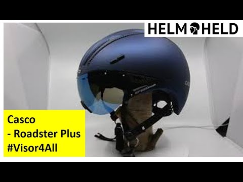 Casco - Roadster Plus - Farbe: navy metallic - 360° - powered by helmheld.de