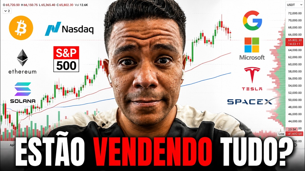 TRADING AO VIVO: BITCOIN, SP500, NASDAQ, XAU, FOREX