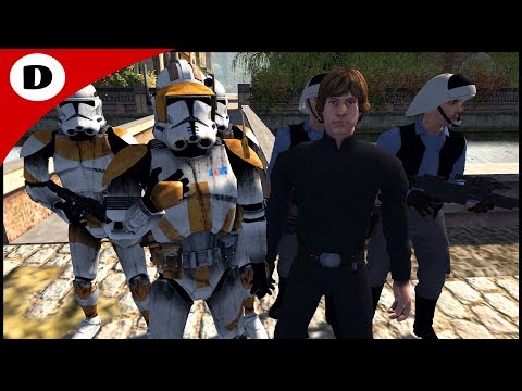 COMMANDER CODY vs LUKE SKYWALKER - Men of War: Star Wars Tournament Game 2