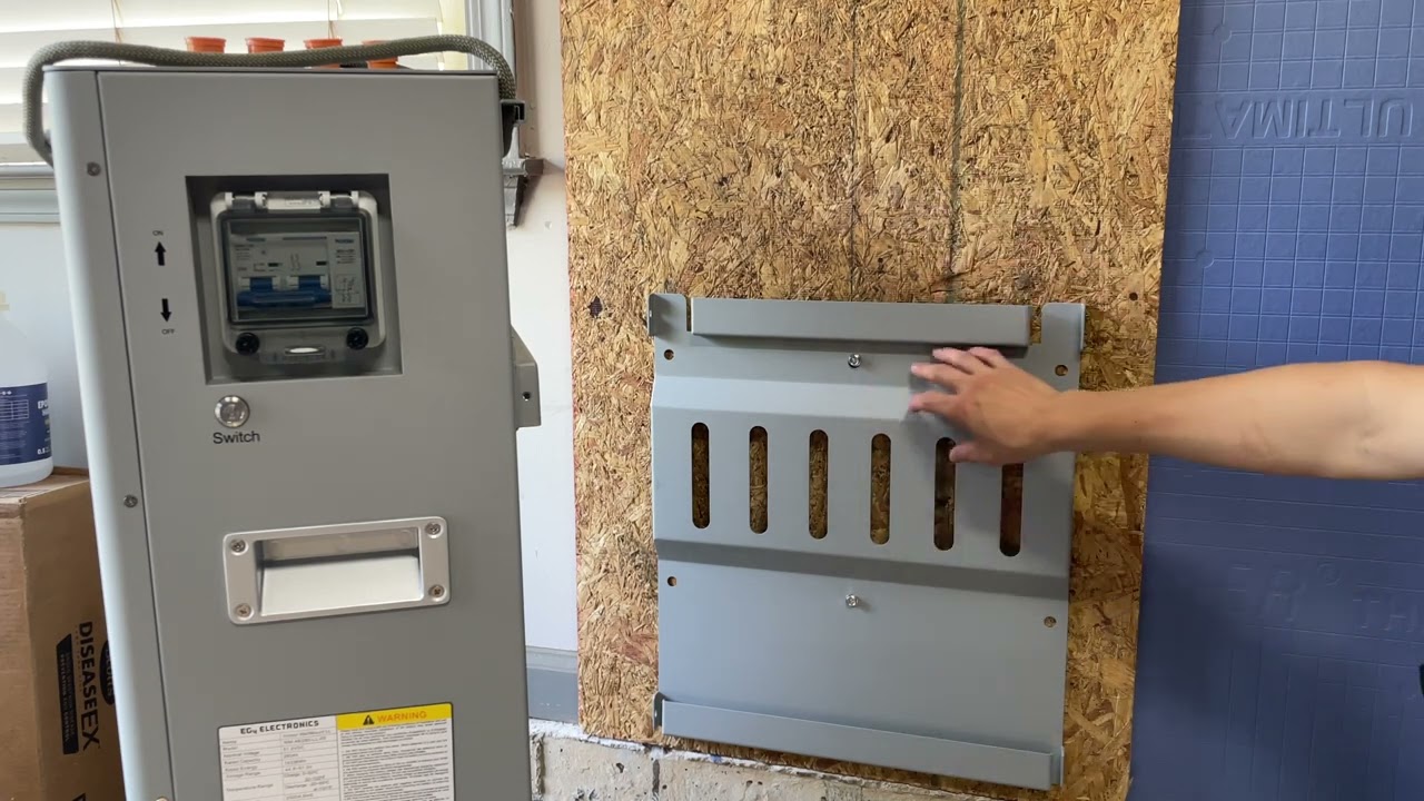 Victron Quattro 48v 10kva inverter load test | EG4 Indoor Wallmount Battery | off grid