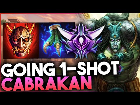 I Played ONESHOT CABRAKAN MID IN MASTERS RANKED CONQUEST? - Smite