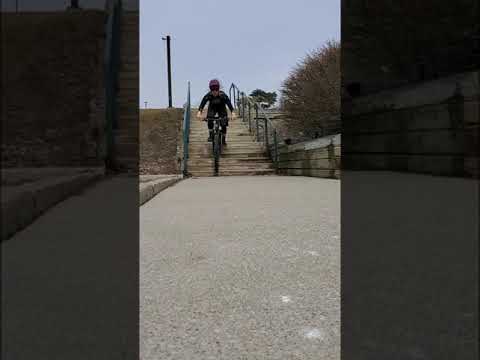 Insane stairs on the Kona Process.