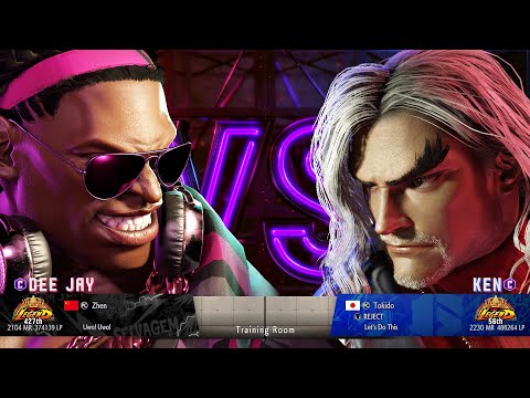 SF6 Zhen (Dee Jay Classic) Vs Tokido (Ken Classic)
