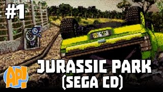 Jurassic Park (Sega CD) Playthrough Part 1/3 - Dino Delicacies