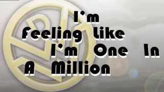 one in a million- down with webster (Lyrics)