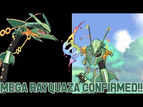 Pokemon Omega Ruby and Alpha Sapphire News - MEGA RAYQUAZA CONFIRMED!