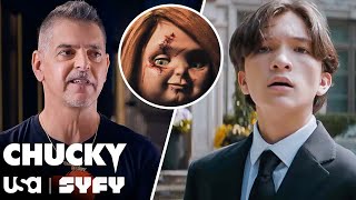Inside Episode 7: The Cast Talks Breakups and Patricide | Chucky TV Series | SYFY & USA Network video