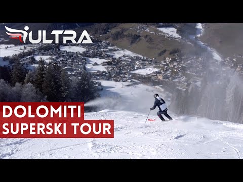 DOLOMITI SUPERSKI TOUR 2023 ep. 2 - Pista Sorega, San Vigilio di Marebbe, Kronplatz  - ICARUS ULTRA