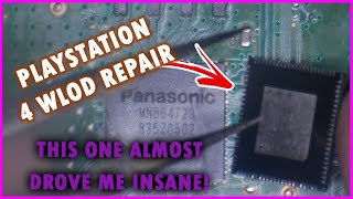 PlayStation 4 Slim White Light Of Death Repair - This Job Almost Sent Me Insane!