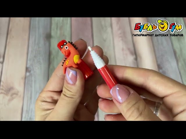 Ручка гелевая Дино в ассортименте - видео