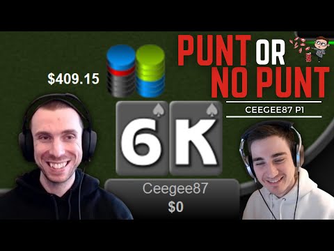 Punt or No Punt?! Ceegee87 Desperately Tries to Justify WILD Bluffs at 200/500z?! Part 1