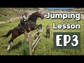 Jumping Lesson On My SISTER HORSE RDR2 Realistic Roleplay EP 3