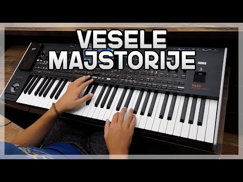 Vesele Majstorije // MARKO MX - Narodna Kola MIX - KORG Pa4x!