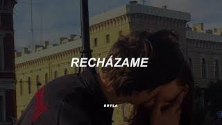 Ay recházame, es que no puedo aceptar tu amor