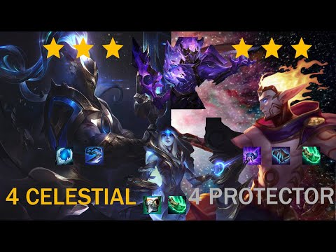 UNSTOPPABLE RAKAN CAN CARRY THIS!! PROTECTOR & CELESTIAL COMP |TeamFight Tactics 3.5 patch 10.12 |