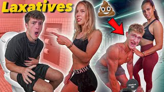 Double Date On Laxatives! *GYM EDITION*