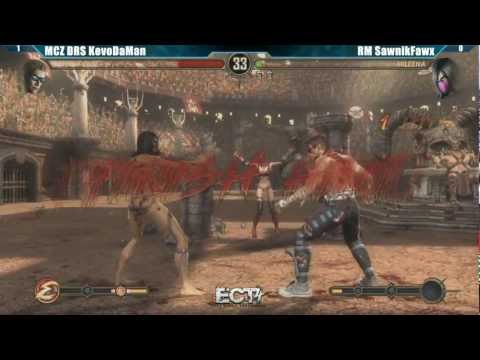 MK9 Grand Final MCZ DRS KevoDaMan vs RM SawnikFawx - ECT4 Tournament