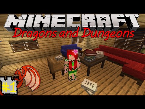 Minecraft. Dragons and Dungeons #1 It starts in a Tavern