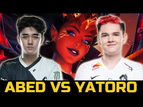 YATORO VS ABED - EG MID VS TSPIRIT CARRY DOTA 2