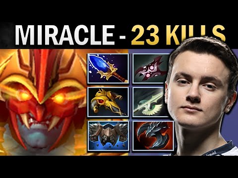 Huskar Gameplay Miracle with 23 Kills and Halberg - Dota 2 Ringmaster