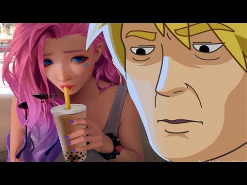 OS 4 CAMPEÕES MAIS "DANE-SE" DO LOL (versão adc até onde deu)