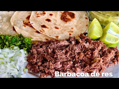 BARBACOA DE RES ESTILO NUEVO LEÓN + TORTILLAS DE HARINA SUAVES | EN CASA CON IXCHEL