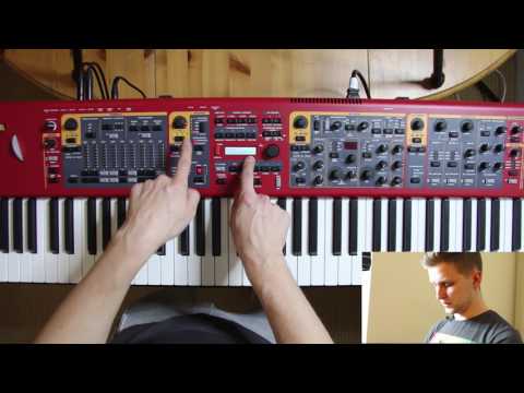 Nord Stage 2  BEGINNERS TUTORIAL (Basic Setup) PART 2