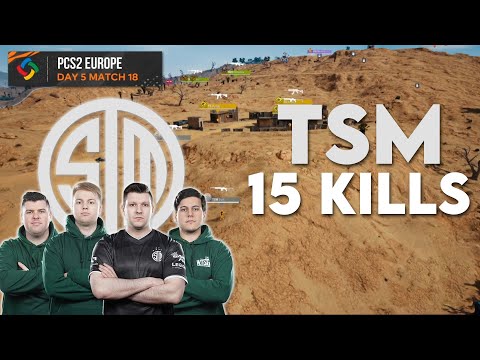 PCS2 Europe • Grand Finals - TSM 15 KILLS