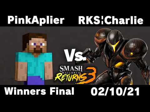 Smash Mallorca Returns 3 - Winners Final - PinkAplier (Steve) VS RKS | Charlie (Dark Samus)