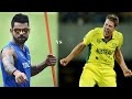 VIRAT KHOLI VS JAMES FAULKNER FIGHT IN TALKING