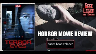 TERROR EYES ( 2021 Riker Lynch ) aka VOYEUR Social Media Horror Movie Review video