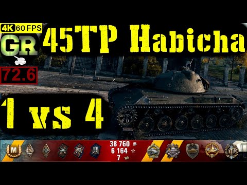 73_World of Tanks 45TP Habicha WoT Replay - 9 Kills 3.3K DMG(Patch 1.4.0)