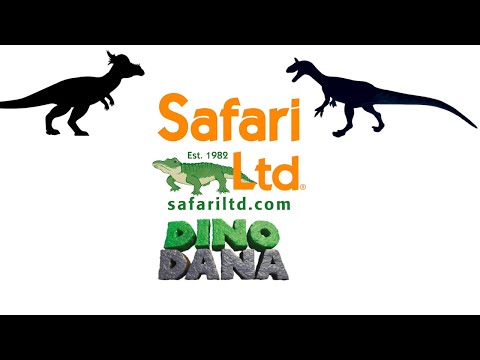 New Safari Ltd 2022 Dino Dana Stygimoloch and Cryolophosaurus