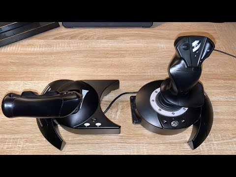 THRUSTMASTER T.FLIGHT HOTAS ONE Review and Testing - Detaching & Separating Throttle and Joystick