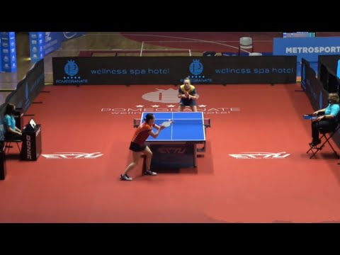Polina Mikhailova (RUS) vs Ganna Gaponova (UKR) | Europe Top 16 2021