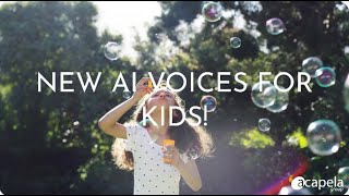 AI Voices for Kids with Communication Needs: Expanding Choice and Diversity .