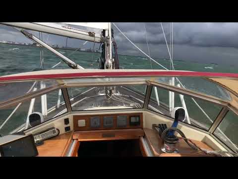 Jw najad 360 “Vanquish” aanloop Westerschelde 2022