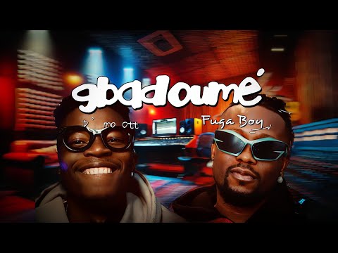 D'mo Ott Feat Fuga Boy GBADOUME (Lyrics Visualizer)