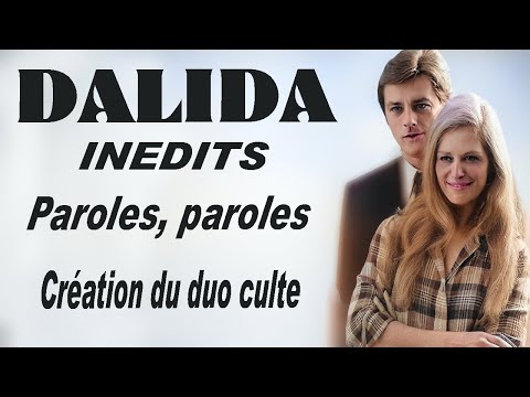 DALIDA – Paroles, paroles (1973) | Création du duo culte avec Alain Delon – inédit – Dalida Official