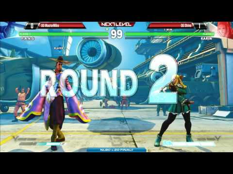 SFV @ NLBC v.20 - OG Master Mike (Fang) vs OG Shine (Karin)[720P60FPS]