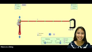 Navigation of Waves On a String PhET Simulation | Yen Monotilla