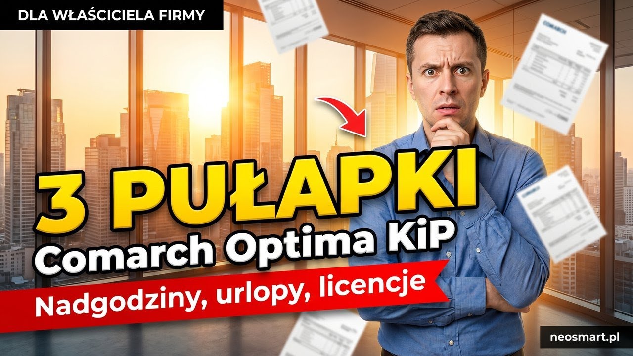 Naliczanie nadgodzin i dodatków w ruchomym czasie pracy w Comarch Optima Kadry i Płace