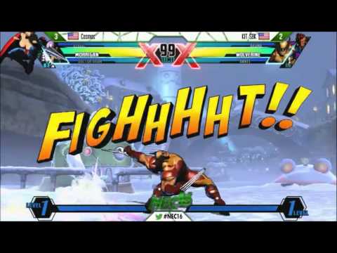 NEC 16 | UMVC3 - Cosmos vs KIT | SBK FT10 $100 MM (HD Quality)