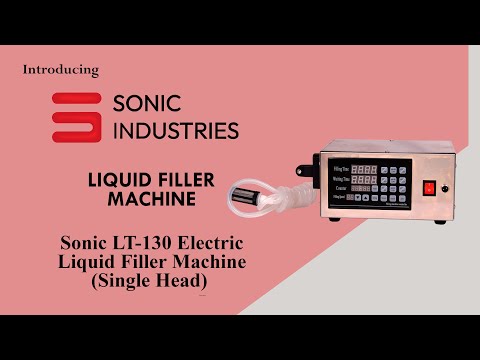 LT 130 Electric Liquid Filler Machine